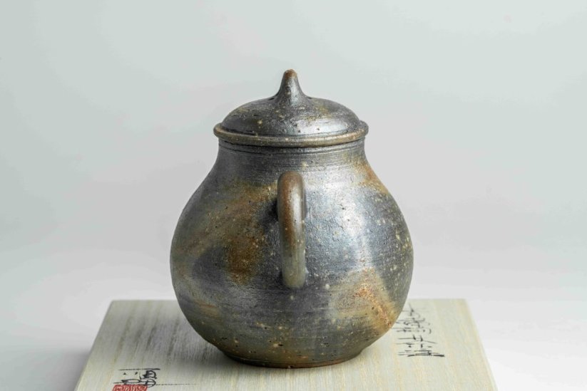 Masaaki Kobashi Ao-Bizen Hidasuki Teapot - 160ml