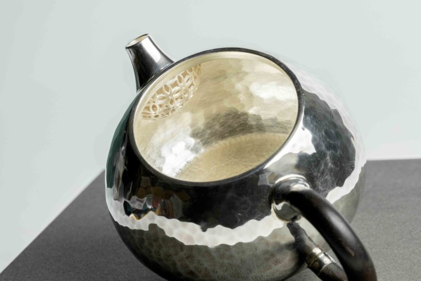Pure Silver Hammered Tea Pot - 80ml