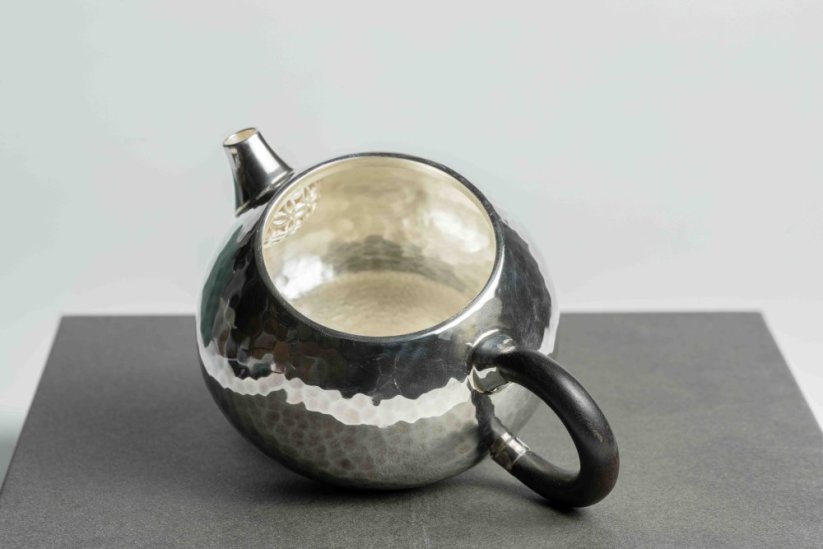 Pure Silver Hammered Tea Pot - 80ml