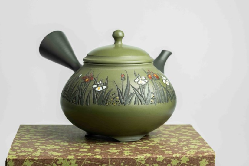 Teruyuki Isobe Vintage Kyusu - Field of flowers - 250 ml