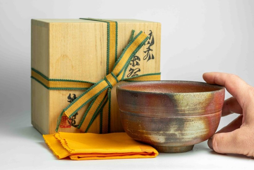 Yabe Atsuro Vintage Bizen Chawan
