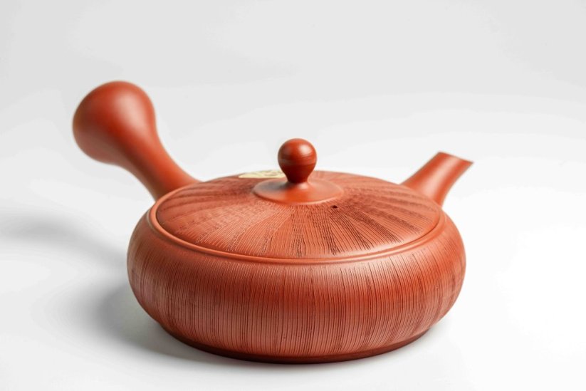 Uemura Natsue  Red Hira Kyusu - 200ml