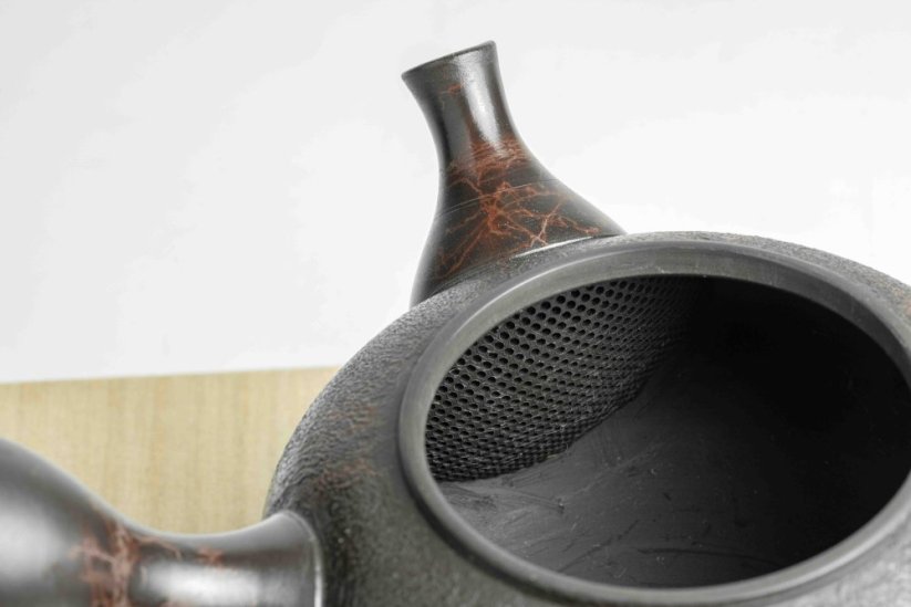 Koshin Marble Seaweed Kyusu - 300ml
