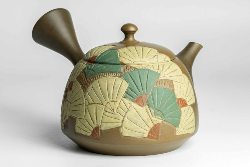 Shoyo Itoh Carved Kyusu - 250ml