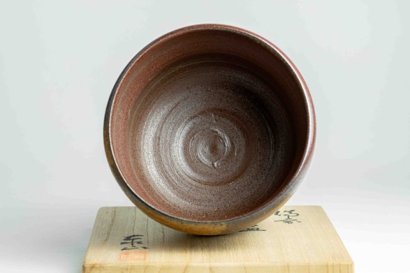 Taizan Gama Bizen Vintage Chawan