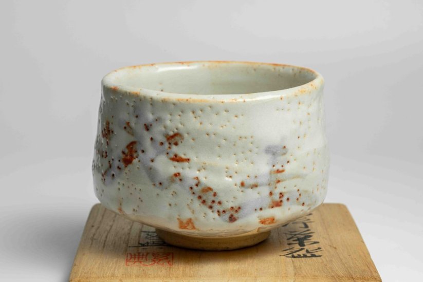 Vintage Tomatsu Manten Shino Chawan