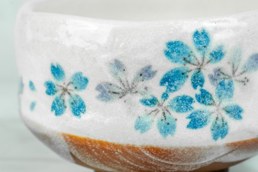 Chawan Japan Sakura Blue Mini