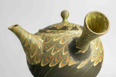 Sawada Hozan Vintage Nerikomi Kyusu - 290ml