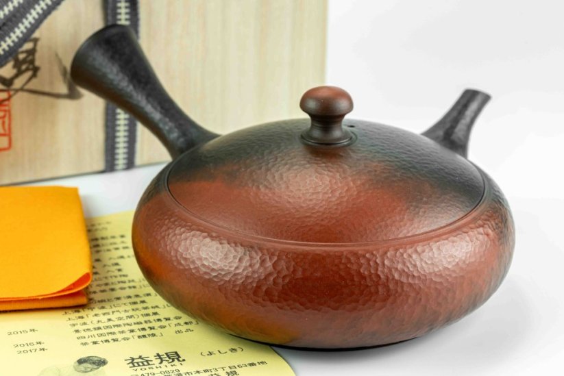 Yoshiki Murata Tsuchime Hira Kyusu - 270 ml