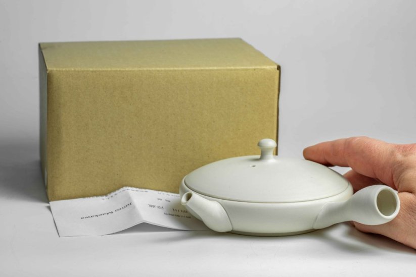 Junzo Maekawa White Hira Kyusu - 120ml