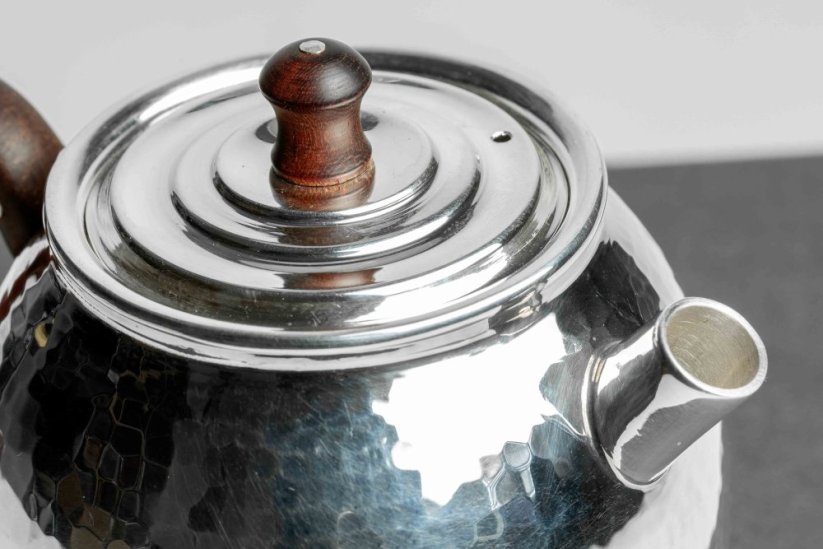 Pure Silver Hammered Tea Pot - 110ml