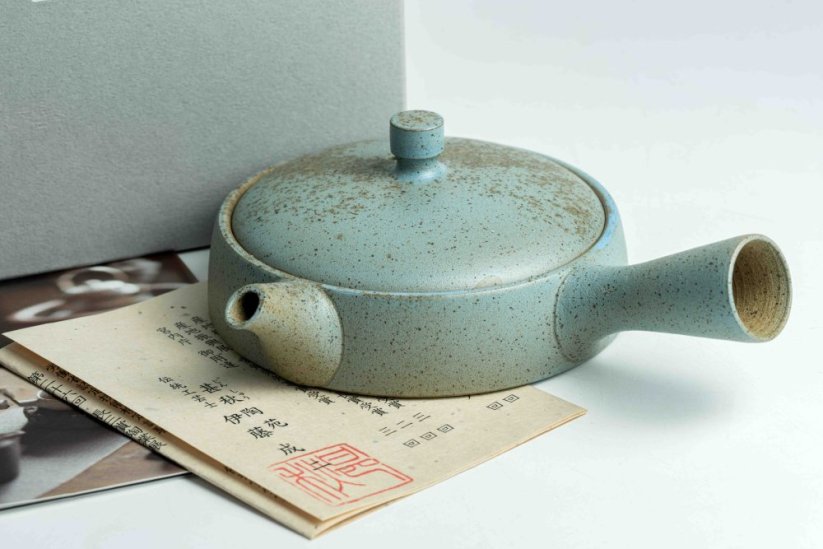 Jinshu Hira Oyster Shells Kyusu - 70 ml