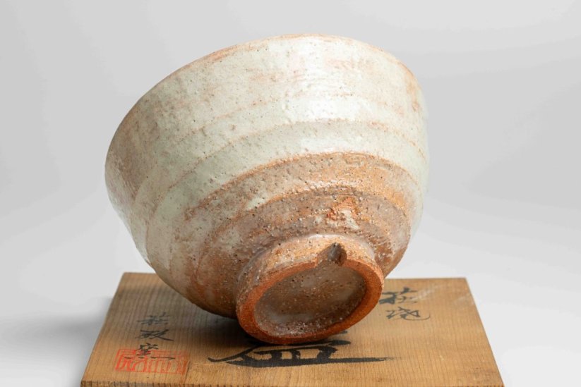 Vintage Hattori Kaname Hagi-yaki Chawan