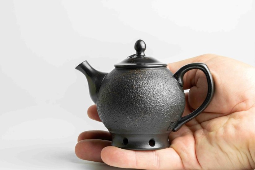 Koshin Marble Seaweed Teapot - 130ml