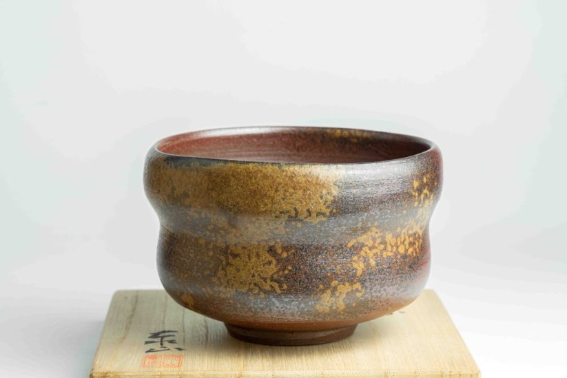 Taizan Gama Bizen Vintage Chawan