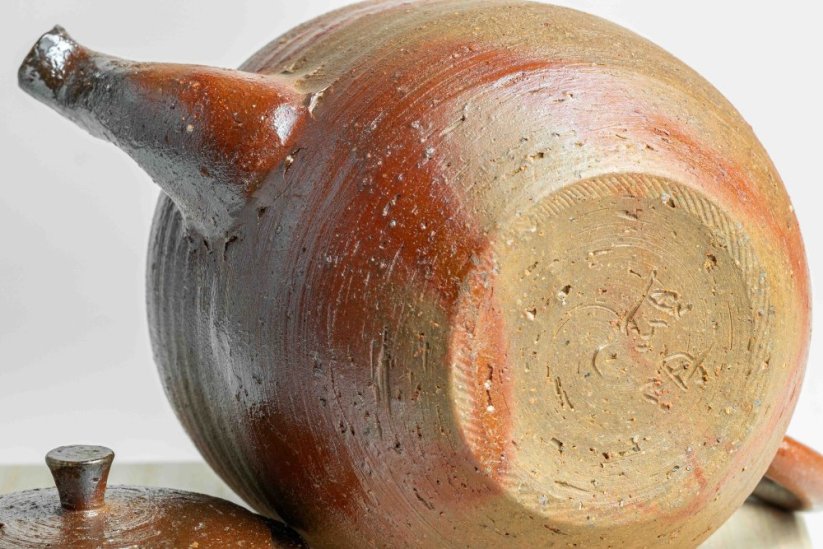 Masaaki Kobashi Bizen Hidasuki Teapot - 190ml