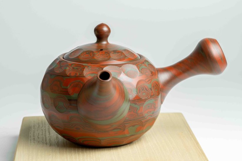 Keiyo Kuwayama Nerikomi Kyusu - 340ml