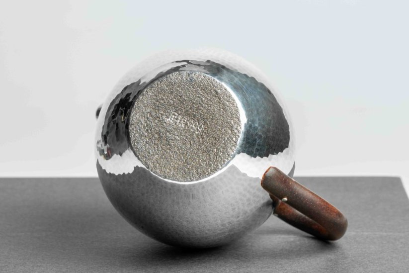 Pure Silver Hammered Tea Pot - 110ml