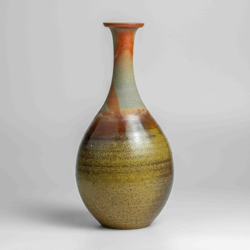 Gorobei Kiln Bizen Vase - 22cm