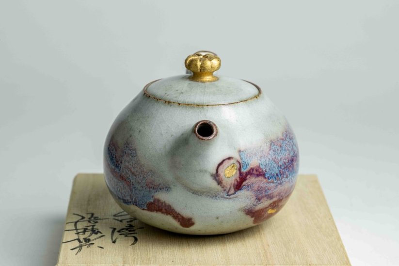 Jhang Jhensing Typhoon Glaze Pot  - 160ml