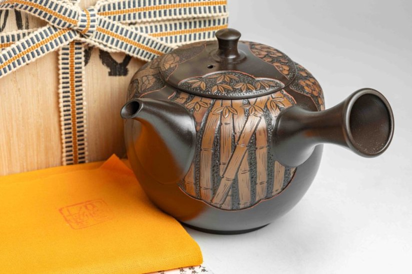 Shunen Mano Engraved Kyusu - 260 ml