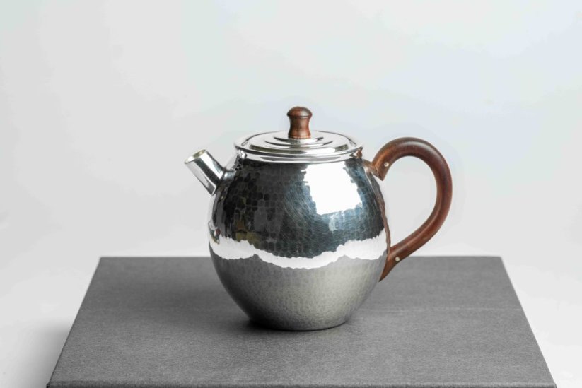 Pure Silver Hammered Tea Pot - 110ml