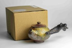 Jonathan Steel Anagama Wood Handle Kyusu no.2 - 160ml