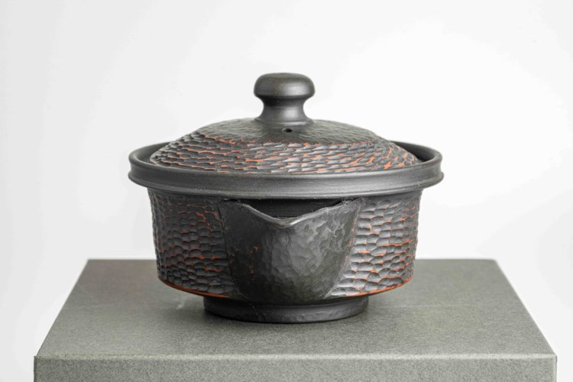 Yoshiki Murata Tsuchime Carved Hohin - 130ml