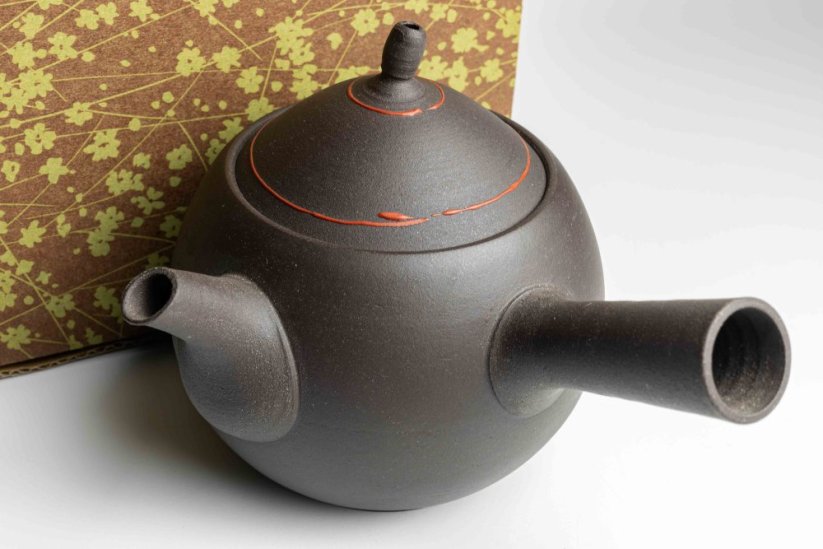 Jinshu Red Circle Kyusu - 300 ml