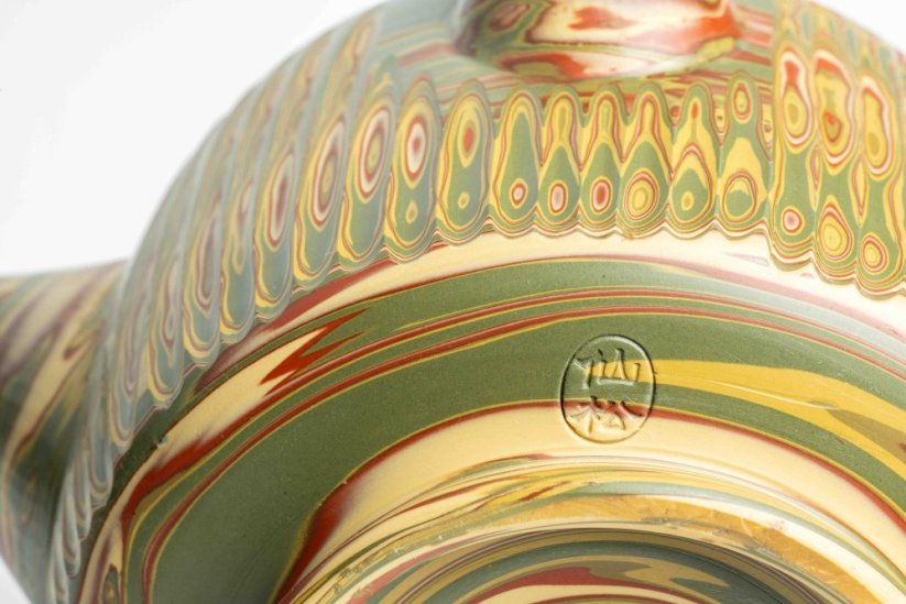 Rizen Tsuzuki Nerikomi Kyusu - 270ml