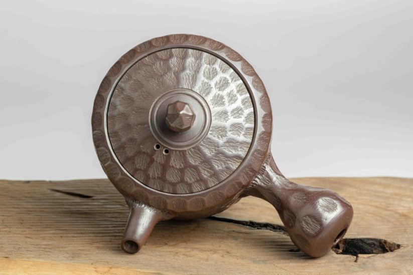 Mori Iroku III Carved Kyusu - 190ml