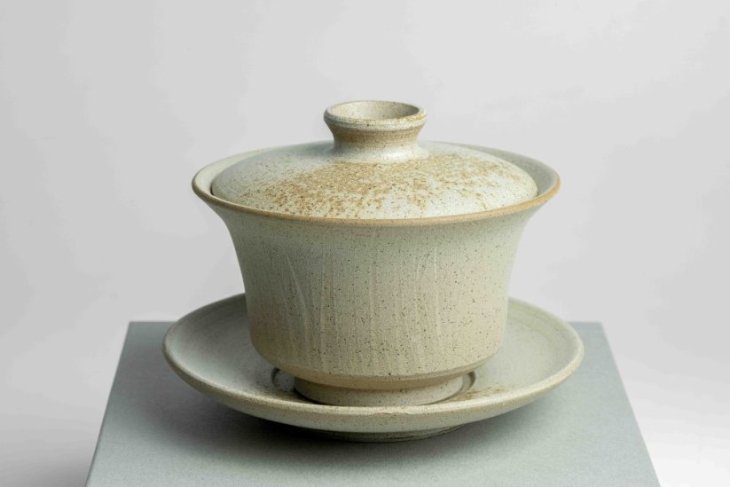 Jinshu Gaiwan White Oyster Shell - 110ml