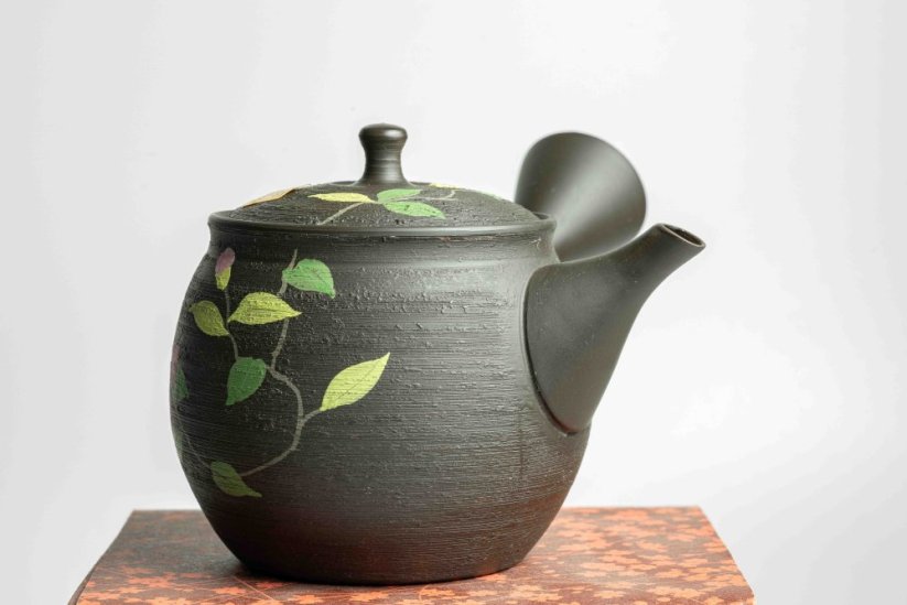 Vintage Shoryu Flowers Kyusu - 350 ml