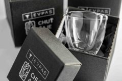 Handmade Czech Glass Carved Pitcher - 250ml