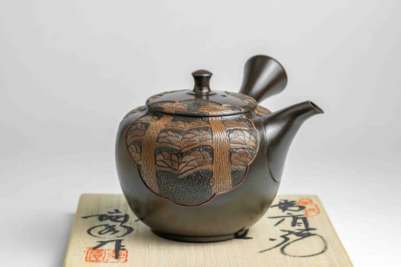 Shunen Mano Engraved Kyusu - 260 ml