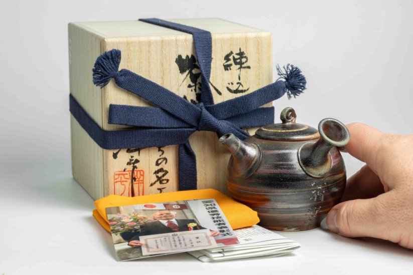 Konishi Yohei Nerikomi Kyusu - 200ml