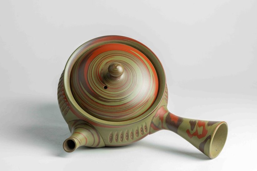 Keiyo Kuwayama Nerikomi Kyusu - 250ml