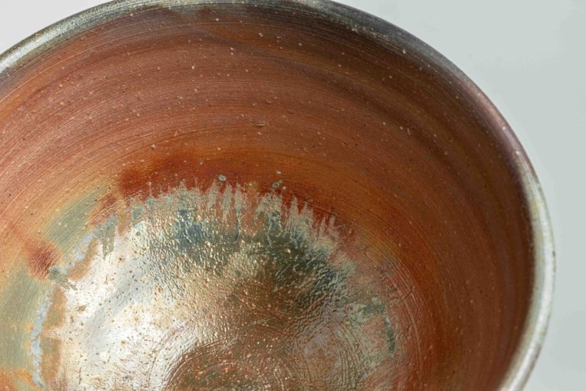 Ando Hiro Hidasuki Bizen Vintage Chawan