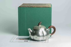 Pure Silver Hammered Tea Pot - 130ml