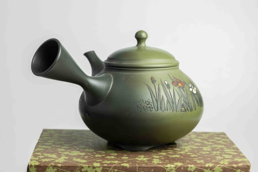 Teruyuki Isobe Vintage Kyusu - Field of flowers - 250 ml