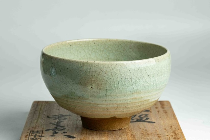 Vintage Hosshoji-yaki Kaike Kiln Chawan