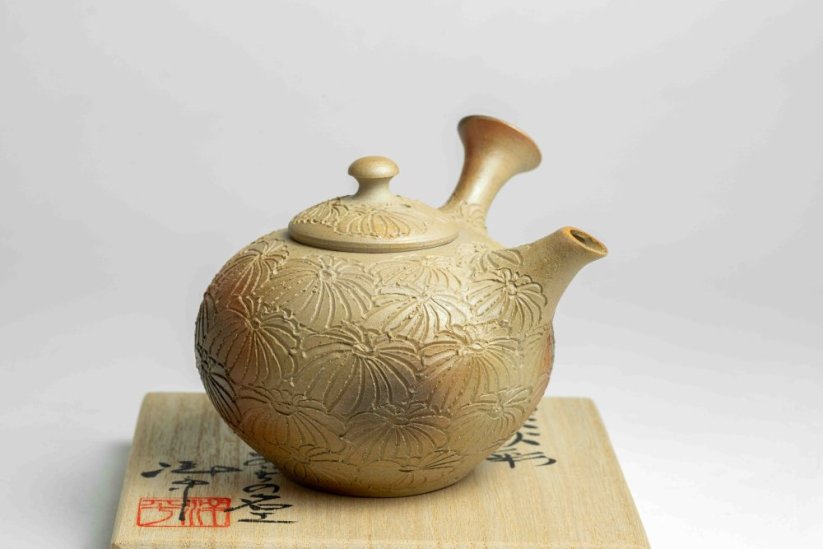 Konishi Yohei White Daisy Kyusu - 200ml
