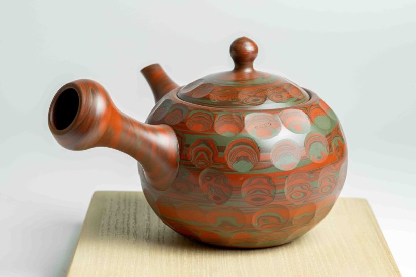 Keiyo Kuwayama Nerikomi Kyusu - 340ml