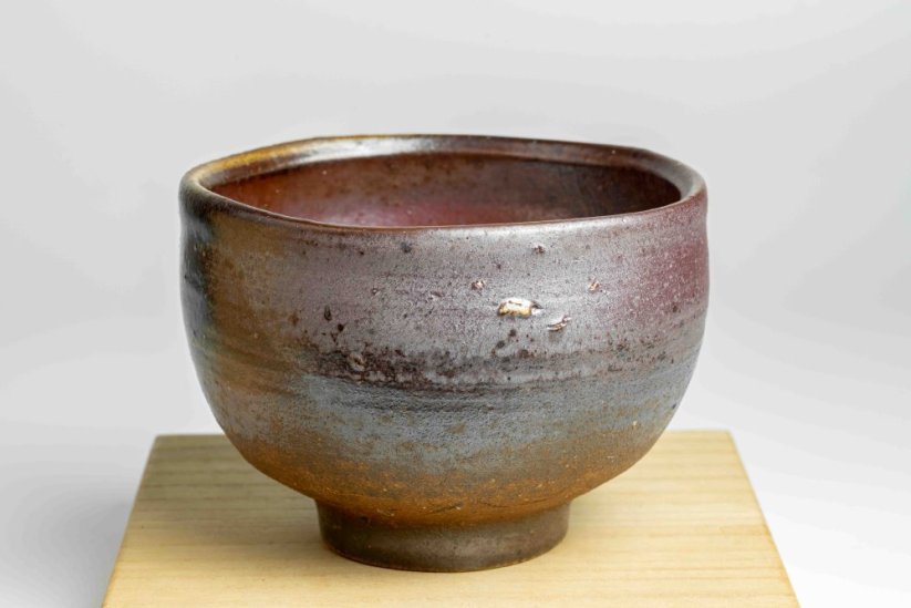 Vintage Katsuya Matsumoto Bizen-yaki Chawan