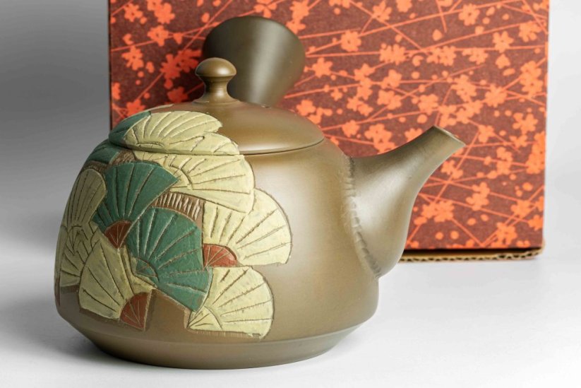 Shoyo Itoh Carved Kyusu - 250ml