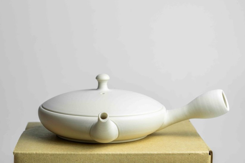 Junzo Maekawa White Hira Kyusu - 120ml