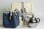 Pure Silver Jade Black Finish Tea pot - 130ml