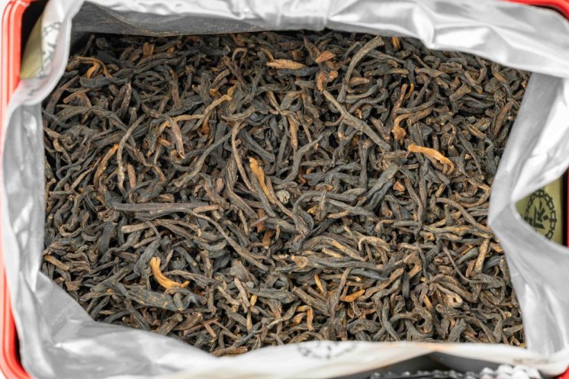 Wuzhou Liu Bao S001 Red Tin 200g - 2020/2024 - Weight: 50g