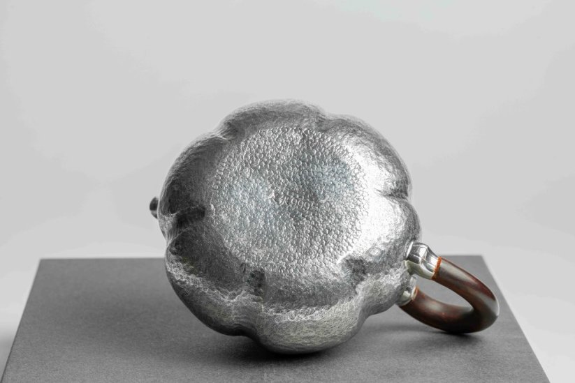 Pure Silver Hammered Tea Pot - 130ml