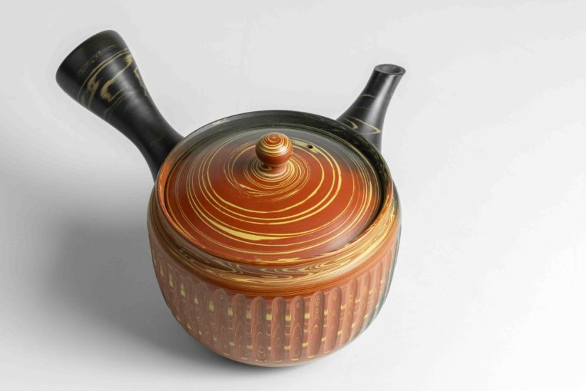 Seiho - Tsuzuki Takao - Nerikomi Kyusu - 220 ml
